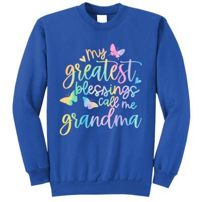 My Greatest Blessings Call Me Grandma Mothers Day Mom Life Great Gift Sweatshirt