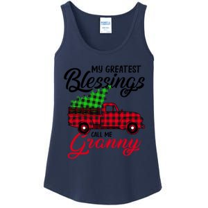 My Greatest Blessings Call Me Granny Xmas Funny Gift Christmas Funny Gift Ladies Essential Tank