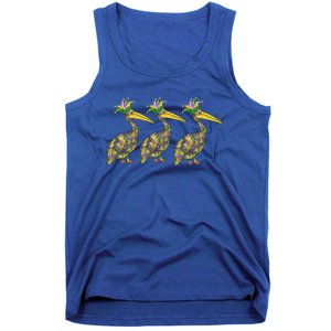 Mardi Gras Beads Louisiana Parade New Orleans Tank Top