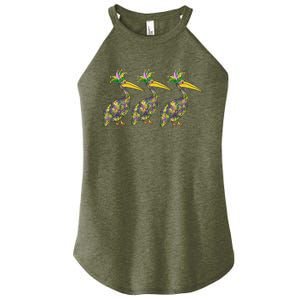 Mardi Gras Beads Louisiana Parade New Orleans Women's Perfect Tri Rocker Tank