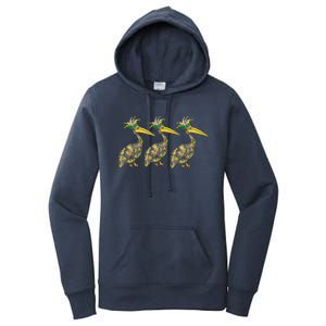 Mardi Gras Beads Louisiana Parade New Orleans Women's Pullover Hoodie