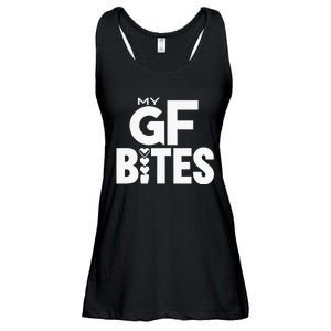 My Gf Bites Funny My Girlfriend Bites Ladies Essential Flowy Tank