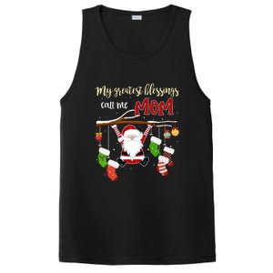 My Greatest Blessings Call Me Mom Gift Grandma Gift PosiCharge Competitor Tank