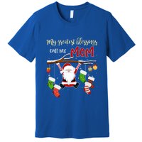 My Greatest Blessings Call Me Mom Gift Grandma Gift Premium T-Shirt