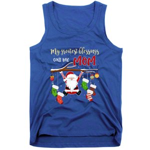 My Greatest Blessings Call Me Mom Gift Grandma Gift Tank Top