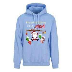 My Greatest Blessings Call Me Mom Gift Grandma Gift Unisex Surf Hoodie