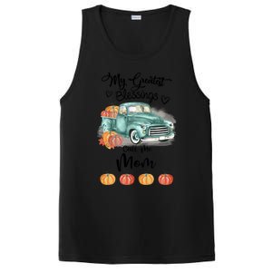 My Greatest Blessings Call Me Mom Bumpkin Truck Fall Gift PosiCharge Competitor Tank