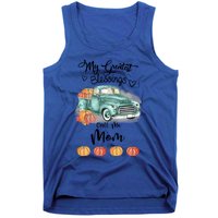 My Greatest Blessings Call Me Mom Bumpkin Truck Fall Gift Tank Top