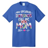 My Greatest Blessings Call Me Mom Mother's Day Gift Tall T-Shirt