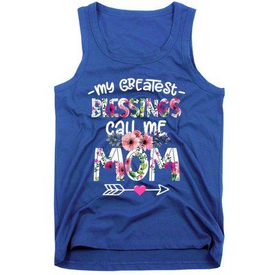 My Greatest Blessings Call Me Mom Mother's Day Gift Tank Top