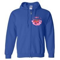 My Greatest Blessings Call Me Mom And Mawmaw Flower Cool Gift Full Zip Hoodie