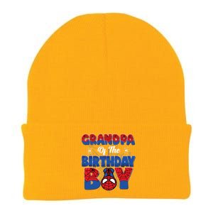 Matching Grandpa Birthday Boy Knit Cap Winter Beanie