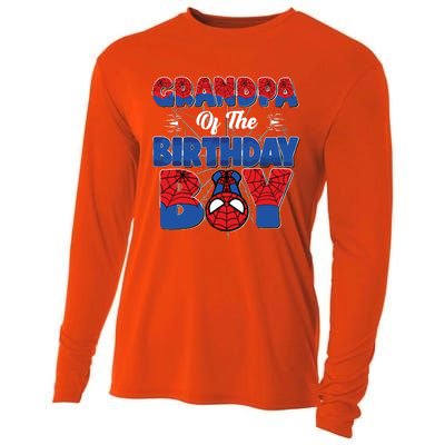 Matching Grandpa Birthday Boy Cooling Performance Long Sleeve Crew