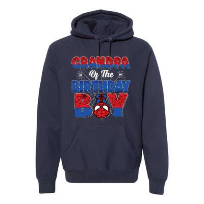 Matching Grandpa Birthday Boy Premium Hoodie