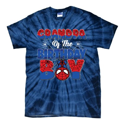 Matching Grandpa Birthday Boy Tie-Dye T-Shirt