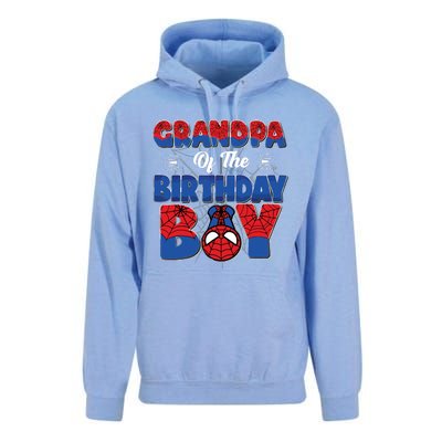 Matching Grandpa Birthday Boy Unisex Surf Hoodie