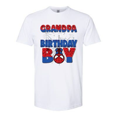 Matching Grandpa Birthday Boy Softstyle® CVC T-Shirt