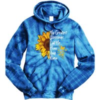 My Greatest Blessings Call Me Mom And Nana Happy Mother Day Funny Gift Tie Dye Hoodie