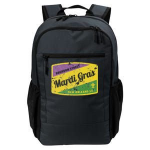 Mardi Gras Bourbon Street & New Orleans Retro Gift Daily Commute Backpack