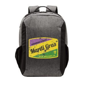 Mardi Gras Bourbon Street & New Orleans Retro Gift Vector Backpack