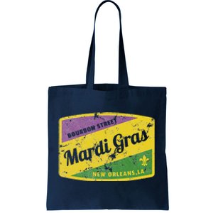 Mardi Gras Bourbon Street & New Orleans Retro Gift Tote Bag