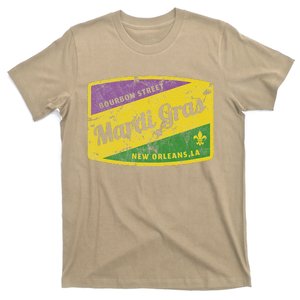 Mardi Gras Bourbon Street & New Orleans Retro Gift T-Shirt