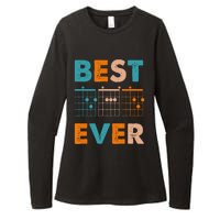 Musician Guitarist Best Dad Ever Father's Day Womens CVC Long Sleeve Shirt