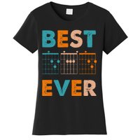 Musician Guitarist Best Dad Ever Father's Day Women's T-Shirt