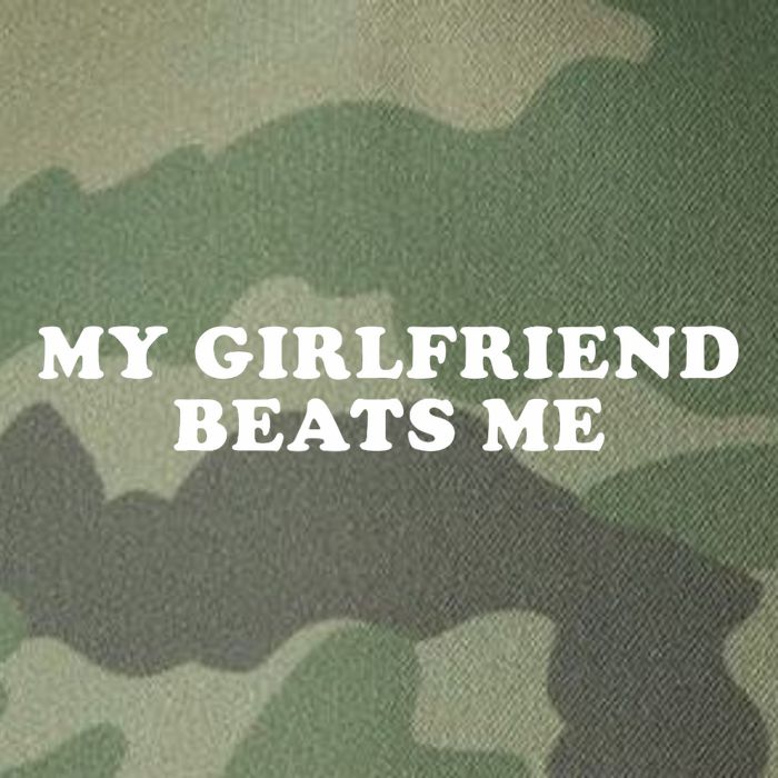 My Girlfriend Beats Me Funny Legacy Tie Dye Trucker Hat