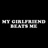 My Girlfriend Beats Me Funny Cropped Pullover Crew