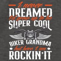 Motorcycle Grandma Biker Grandmother Funny Motorcycle Vector Backpack