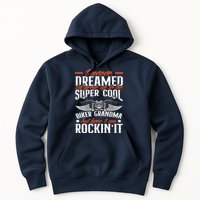 Motorcycle Grandma Biker Grandmother Funny Motorcycle Hoodie