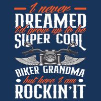 Motorcycle Grandma Biker Grandmother Funny Motorcycle Hoodie