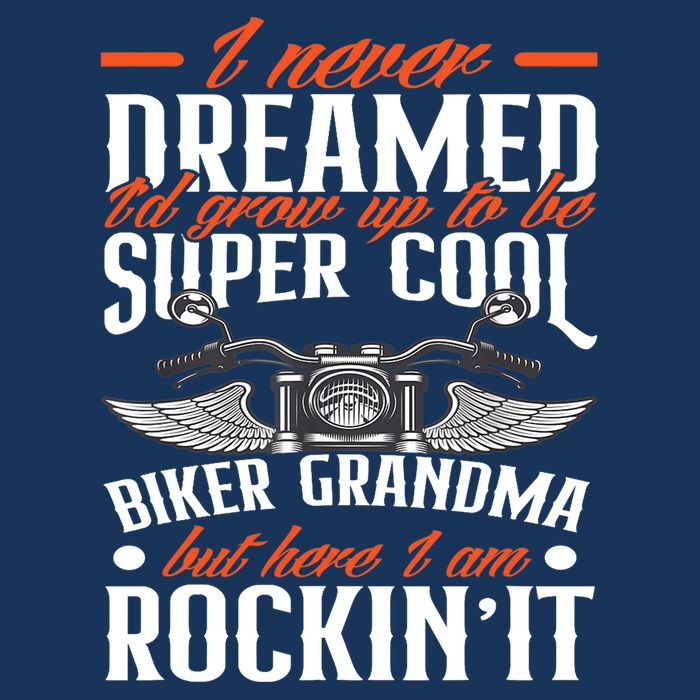 Motorcycle Grandma Biker Grandmother Funny Motorcycle Hoodie