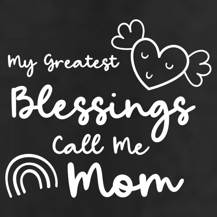 My Greatest Blessing Call Me Mom Cute Gift Cool Comfort Performance Bucket Hat