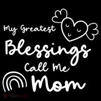 My Greatest Blessing Call Me Mom Cute Gift Wool Snapback Cap