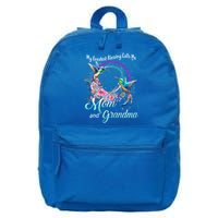 My Greatest Blessing Calls Me Mom And Grandma Hummingbirds Gift 16 in Basic Backpack