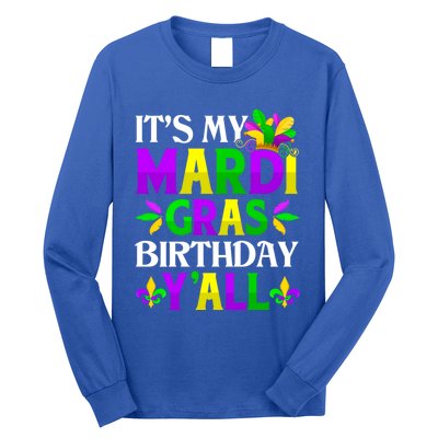 Mardi Gras Birthday Party Yall Mardi Gras Meaningful Gift Long Sleeve Shirt