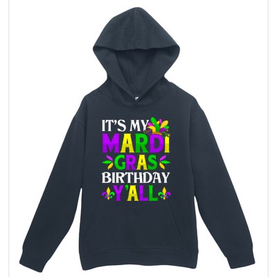 Mardi Gras Birthday Party Yall Mardi Gras Meaningful Gift Urban Pullover Hoodie