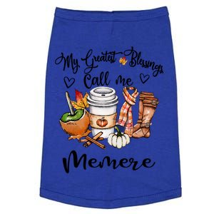 My Greatest Blessings Call Me Memere Gift Grandma Funny Gift Doggie Tank