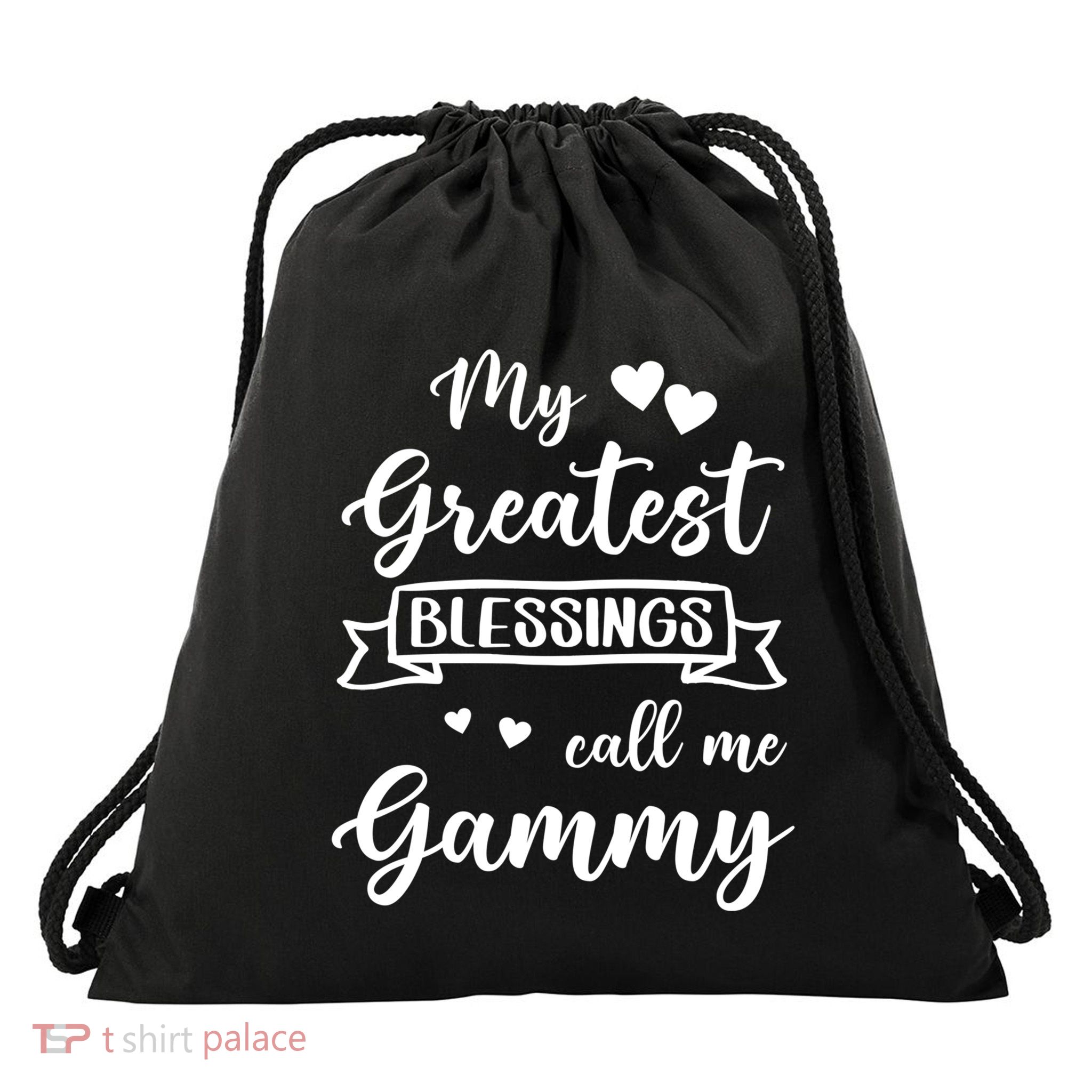 My Greatest Blessings Call Me Gammy Gift Drawstring Bag