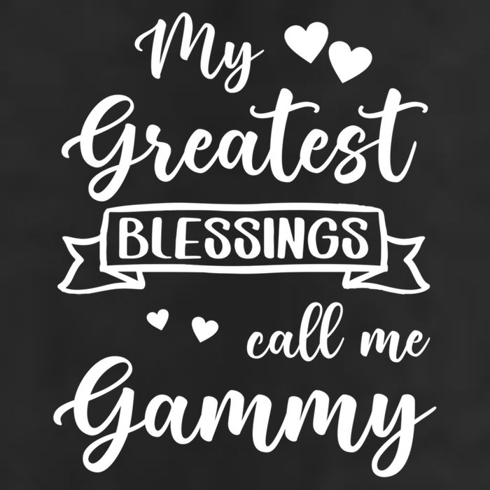 My Greatest Blessings Call Me Gammy Gift Golf Towel