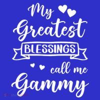 My Greatest Blessings Call Me Gammy Gift 16 in Basic Backpack