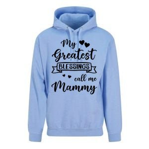 My Greatest Blessings Call Me Mammy Gift Unisex Surf Hoodie