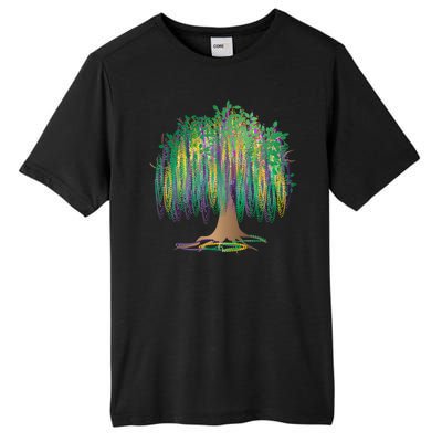 Mardi Gras Beaded Tree Tall Fusion ChromaSoft Performance T-Shirt