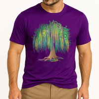 Mardi Gras Beaded Tree Performance Shirt