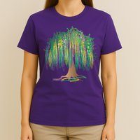 Mardi Gras Beaded Tree T-Shirt