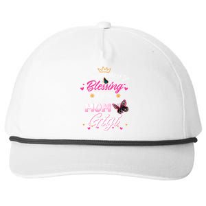 My Greatest Blessing Call Me Mom And Gigi Gift Snapback Five-Panel Rope Hat