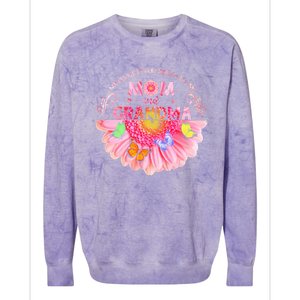 My Greatest Blessings Call Me Mom And Grandma Gift Colorblast Crewneck Sweatshirt