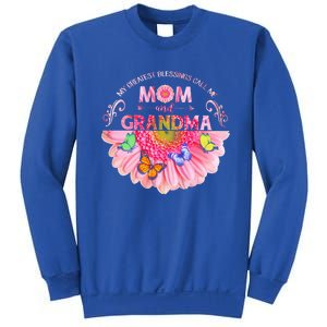 My Greatest Blessings Call Me Mom And Grandma Gift Sweatshirt